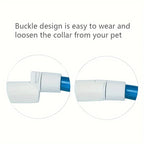 LED Dog Collar, Rechargeable Light Up Reflective Nylon Collar