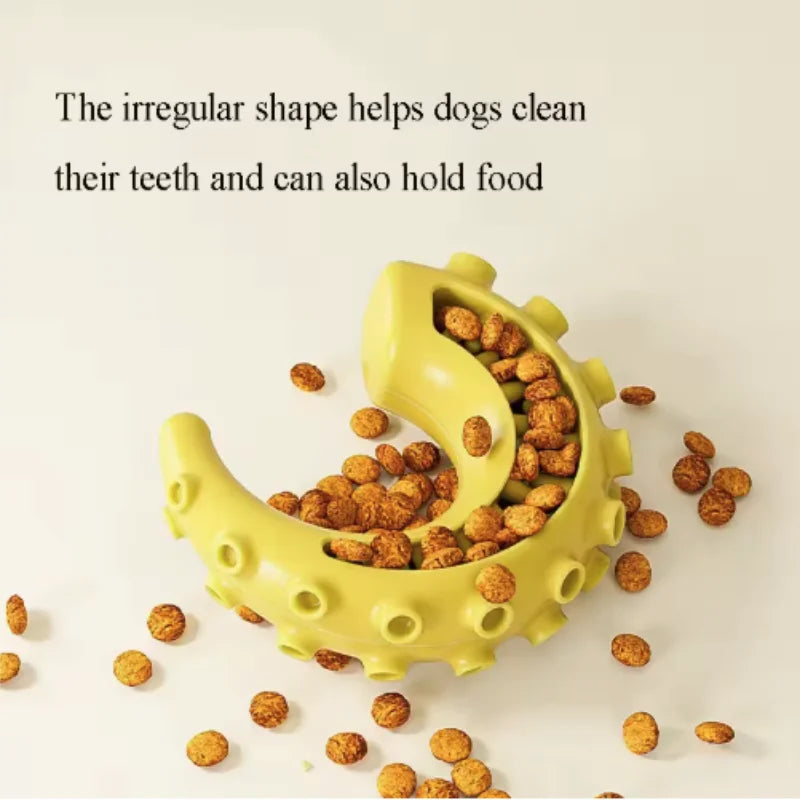 Dog Teething Toy, TPR Chew Stick & Treat Dispensing Toy