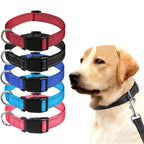 Reflective Dog Collar Adjustable Nylon Safety Collar for Small Dogs