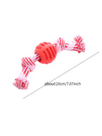 Dog Rope Ball Toy – Double Knot Chew Toy for Dogs