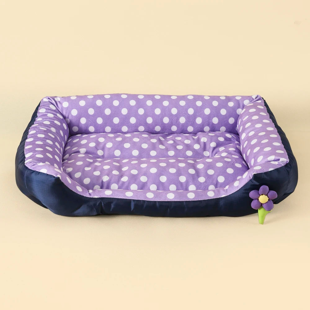 Soft Dog Sofa Bed – Washable Waterproof Warm Bed for Medium Dogs