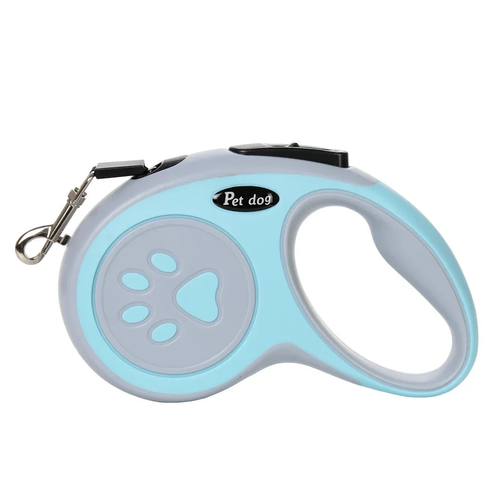 Retractable Dog Leash Nylon Automatic Extending 3M & 5M