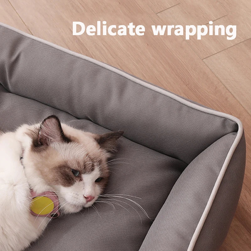 Waterproof Dog Bed – Thick Non-Slip Sofa Bed for Large Dogs & Cats