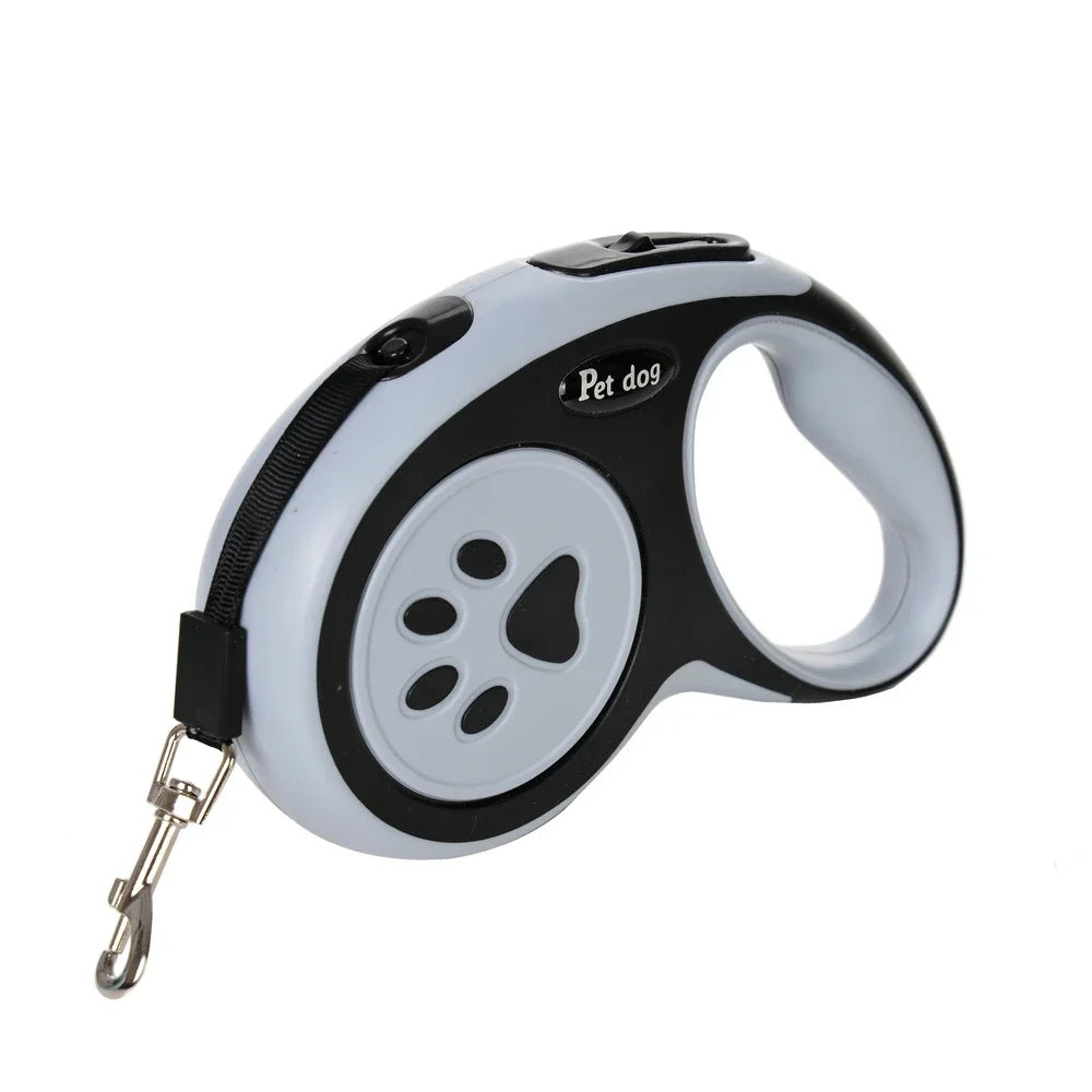 Retractable Dog Leash Nylon Automatic Extending 3M & 5M