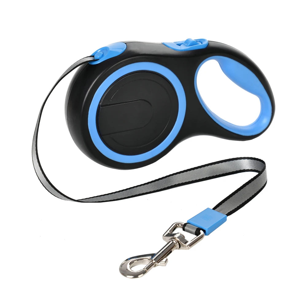 Retractable Dog Leash – 5M/8M Nylon Automatic Lead
