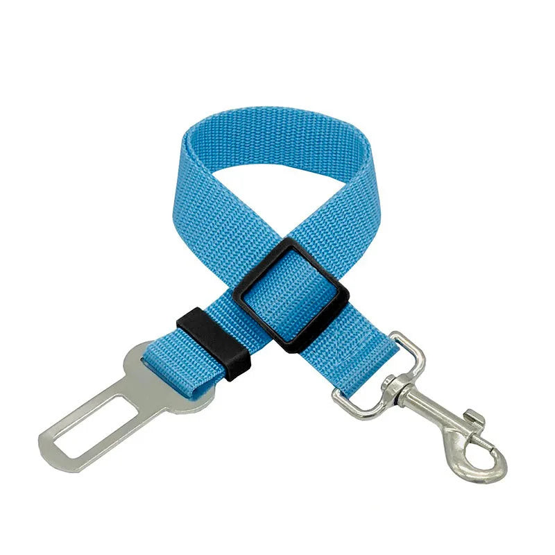 Dog Car Seat Belt – Adjustable Nylon Vehicle Safety Harness