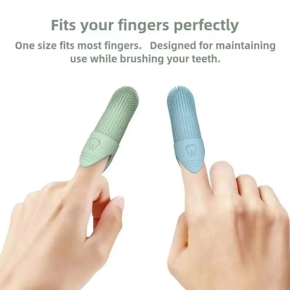 Dog Finger Toothbrush 360° Silicone Toothbrush for Dogs & Cats