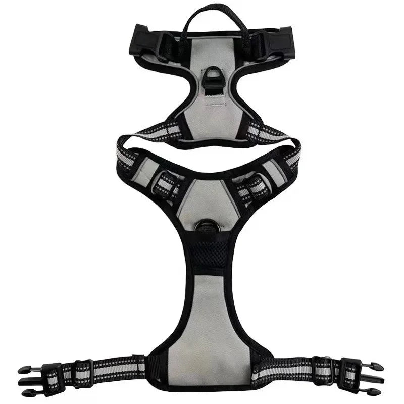 Reflective Dog Harness – Adjustable Breathable Vest for Dogs