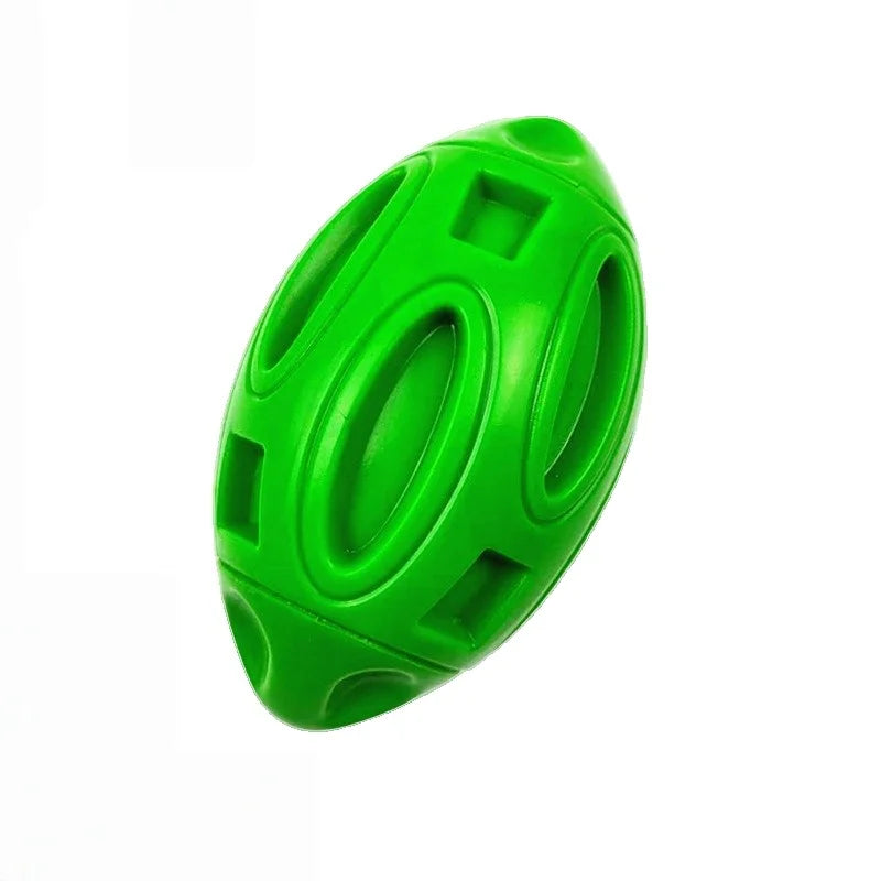 Rubber Dog Chew Ball – Squeaky Toy for Medium & Large Dogs