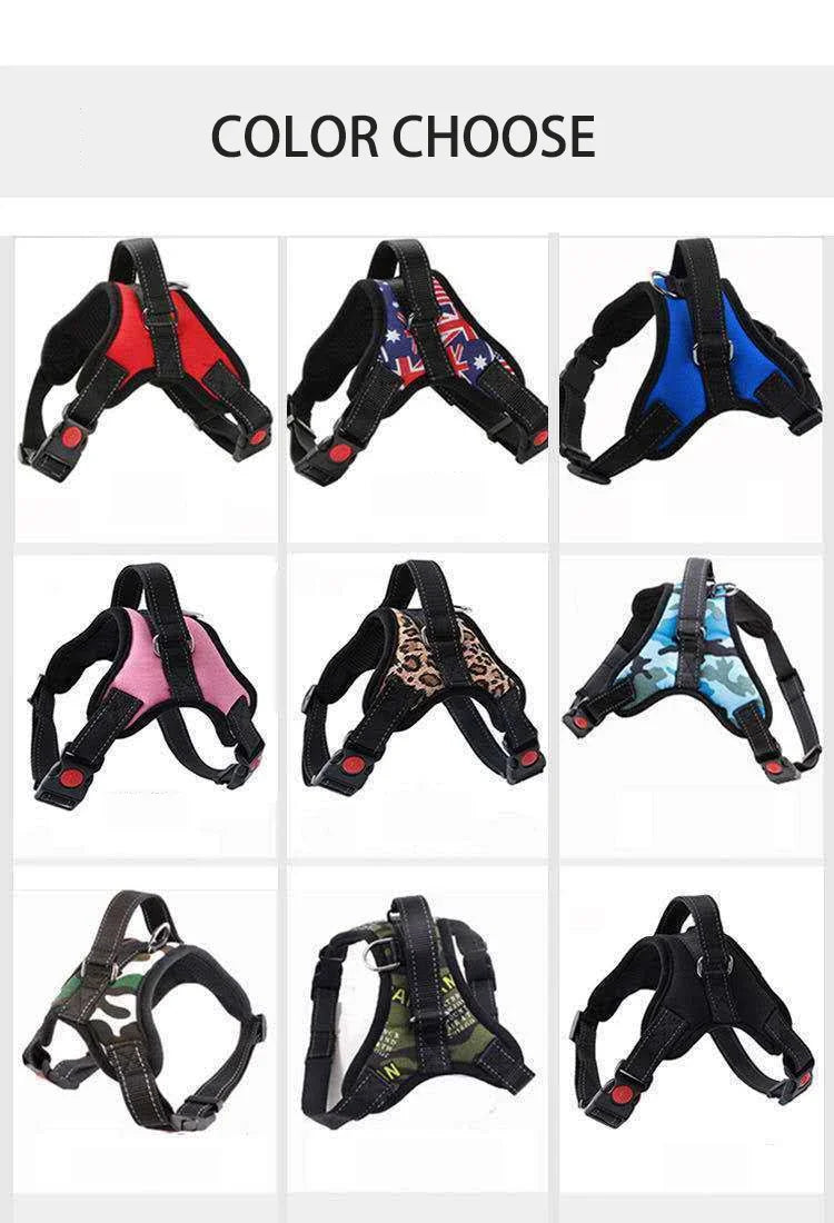 Dog Harness – Quick Release Nylon Vest for Puppies