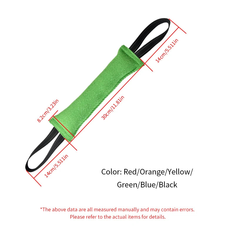 Jute Dog Tug Toy – Interactive Bite & Training Toy