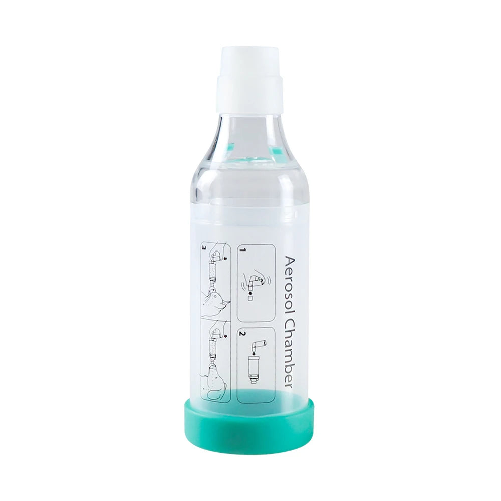 Cat Inhaler Spacer Aerosol Chamber with Silicone Masks