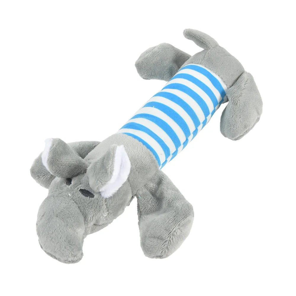 Plush Dog Toy Dinosaur Chew Toy for Small Dogs
