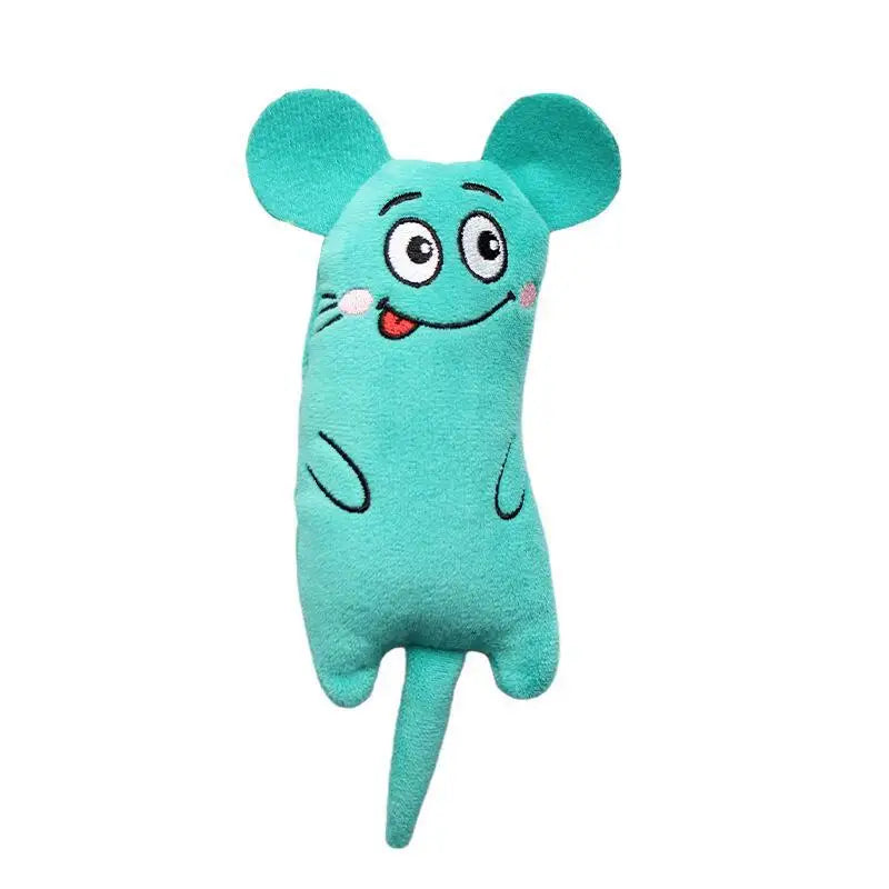 Catnip Toy Plush Mouse Interactive Cat Toy for Kittens
