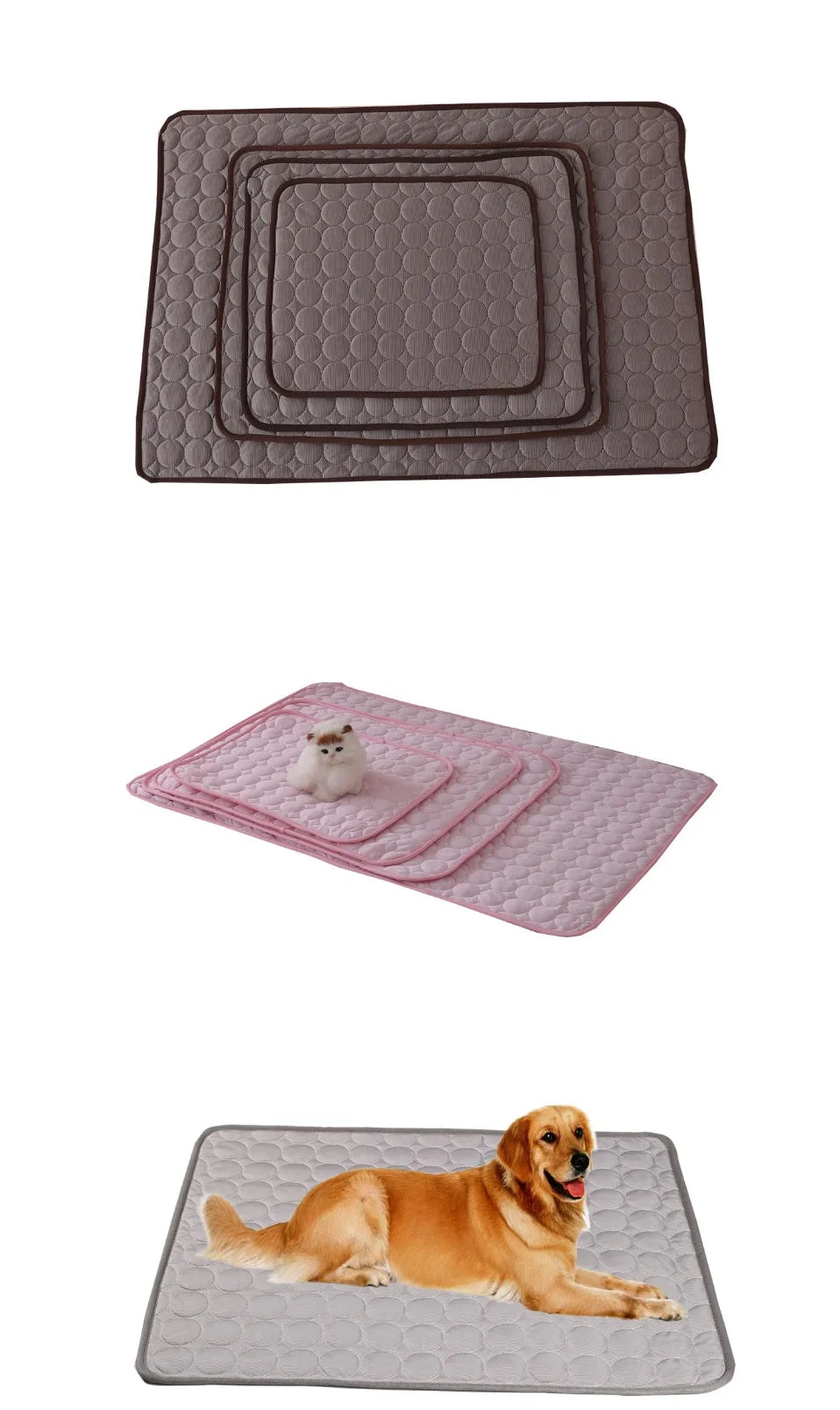 Dog Cooling Mat, Self Cooling Pad for Small & Large Dogs