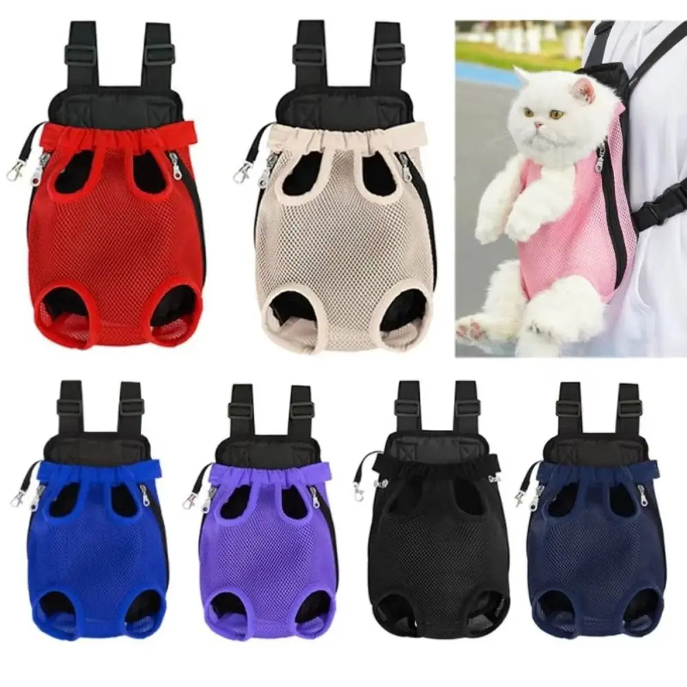 Cat Carrier Backpack – Breathable Pet Travel Bag for Cats & Dogs