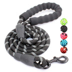 Reflective Dog Leash Heavy Duty Nylon Padded Handle