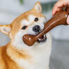 Dog Bone Chew Toy – Wooden Puppy Toy for Small to Large Dogs