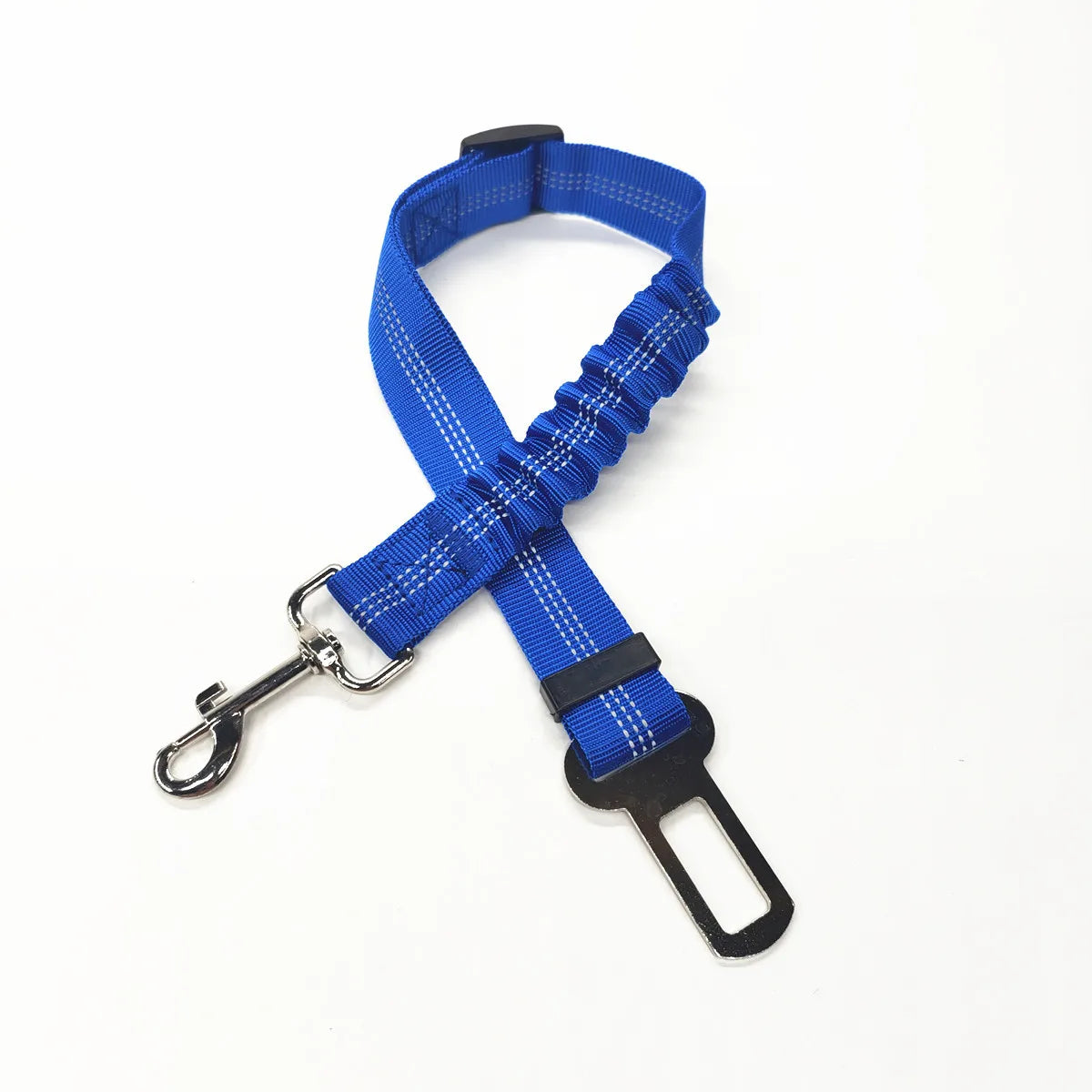 Adjustable Dog Car Seat Belt – Nylon Reflective Travel Harness
