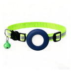 AirTag Cat Collar, Reflective Breakaway Collar with Bell
