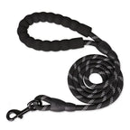 Reflective Dog Leash Heavy Duty Nylon Padded Handle
