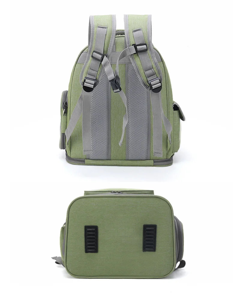 Cat Carrier Backpack – Transparent Breathable Pet Travel Bag