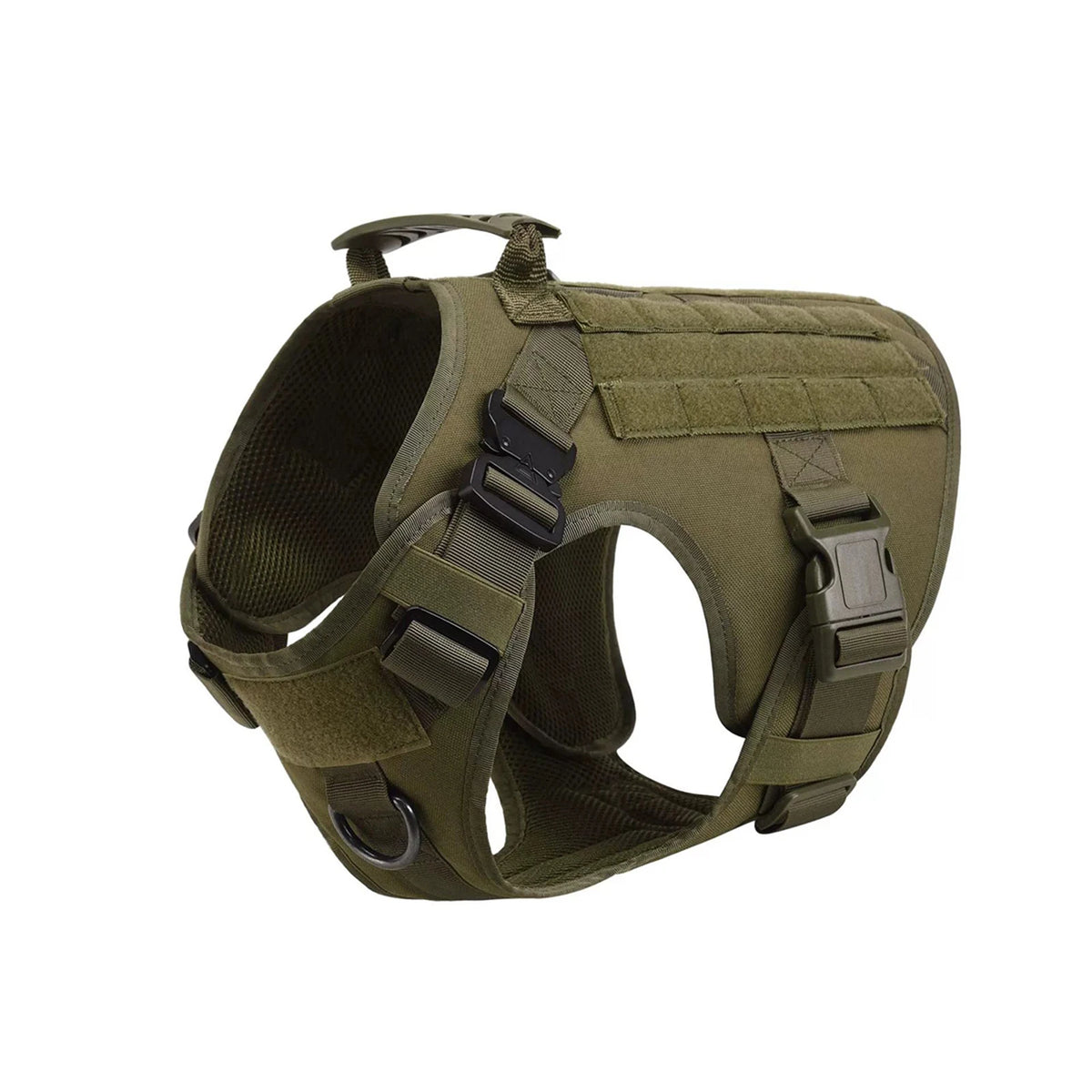 Tactical Dog Harness – Large Nylon Training Vest with Quick Release