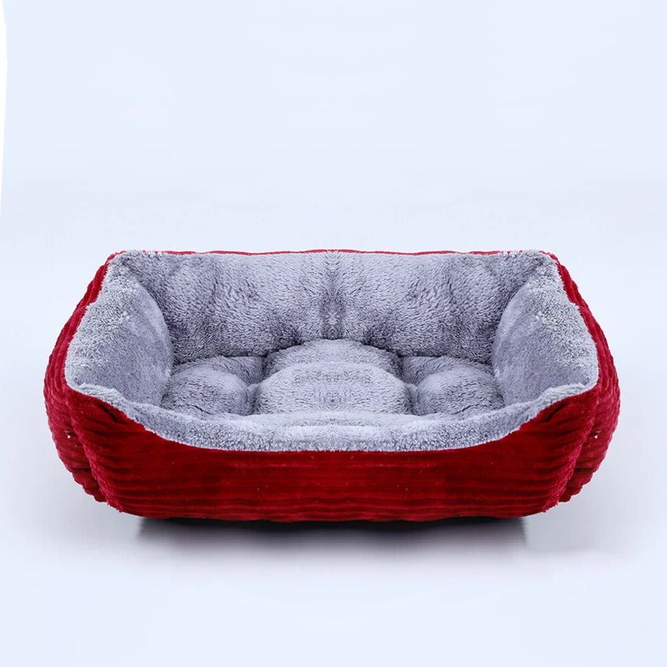 Calming Dog Bed – Plush Waterproof Sofa Bed for Small & Medium Pets