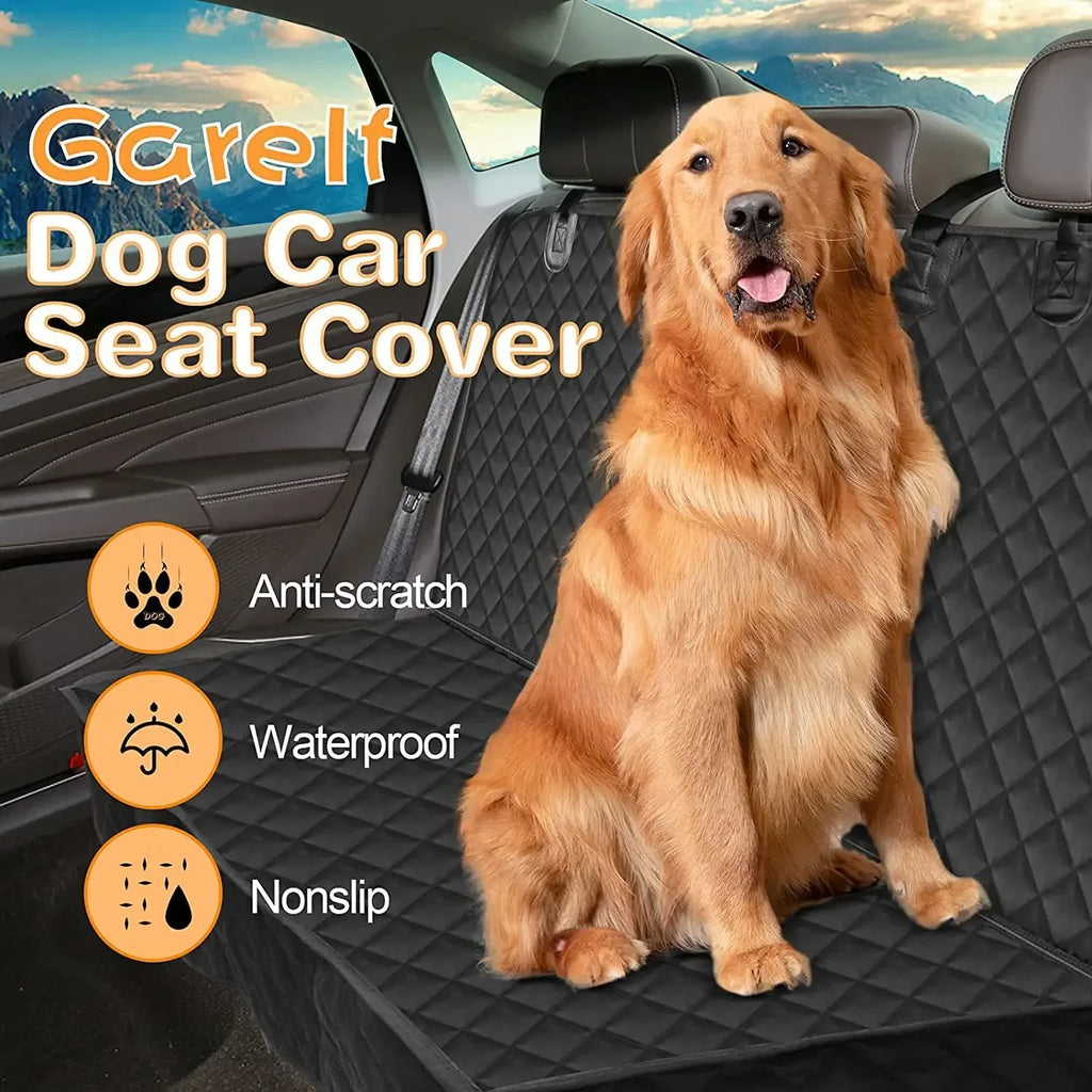 Waterproof Dog Car Seat Cover – Rear Seat Pet Mat
