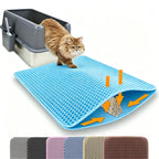 Cat Litter Mat – Double Layer Waterproof Litter Trapper