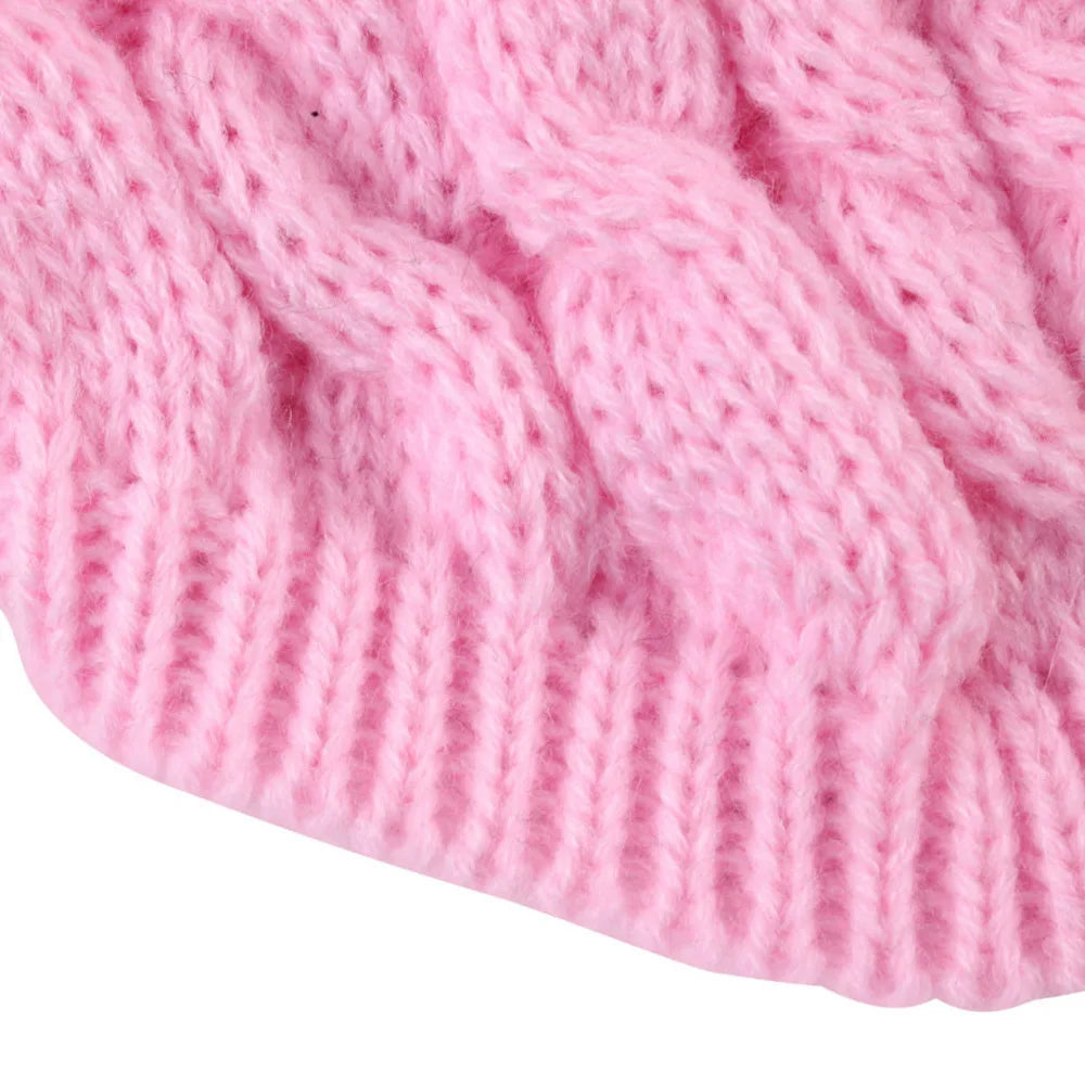 Dog Sweater for Small Dogs Warm Knit Winter Pet Clothing