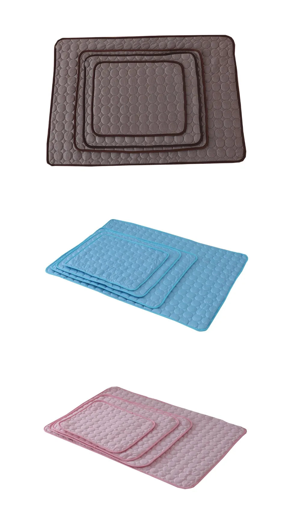 Dog Cooling Mat – Self-Cooling Summer Pad for Small & Large Dogs