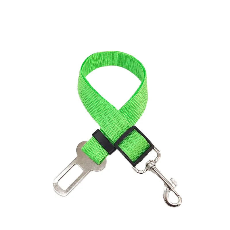 Dog Car Seat Belt – Adjustable Nylon Vehicle Safety Harness