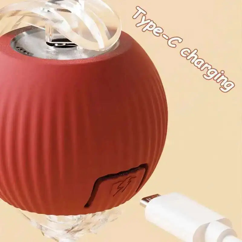 Automatic Dog Ball Toy – Rechargeable Interactive Rolling Ball