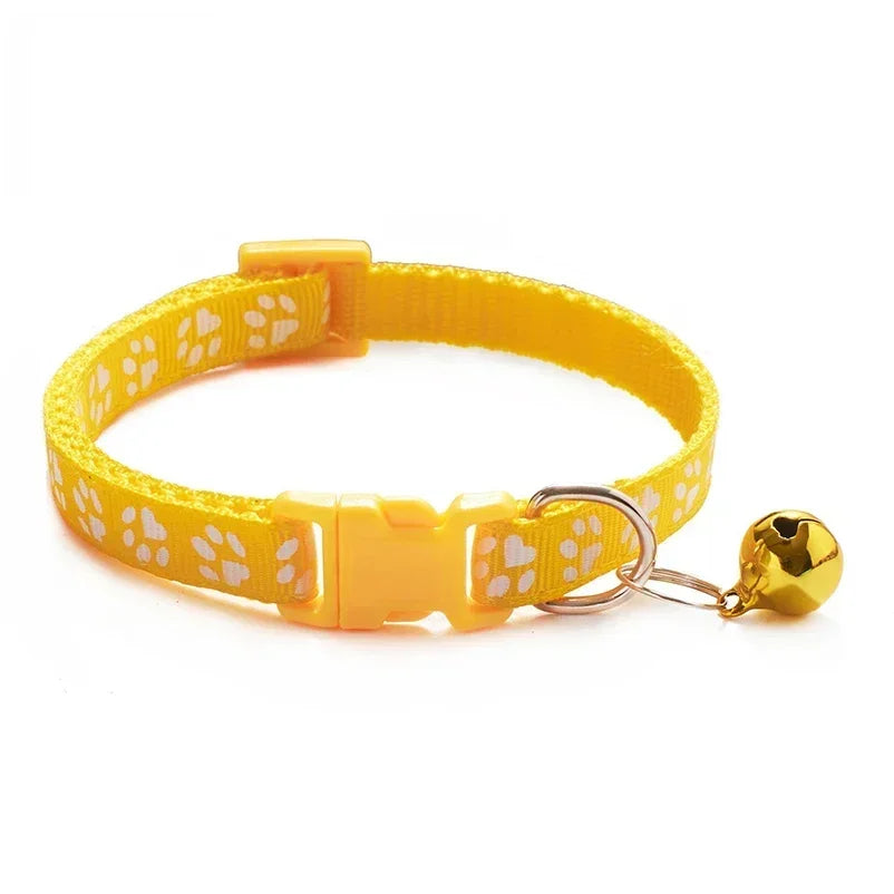 Cat Collar With Bell – Adjustable Colorful Collar for Kittens