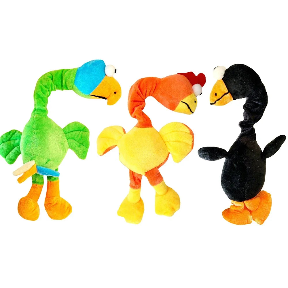 Squeaky Dog Toy – Chicken Plush Chew & Interactive Puppy Toy
