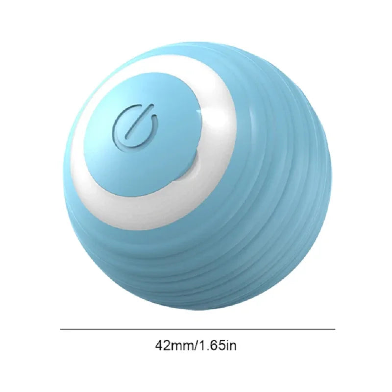 Automatic Cat Ball Toy – Rechargeable Interactive Rolling Ball