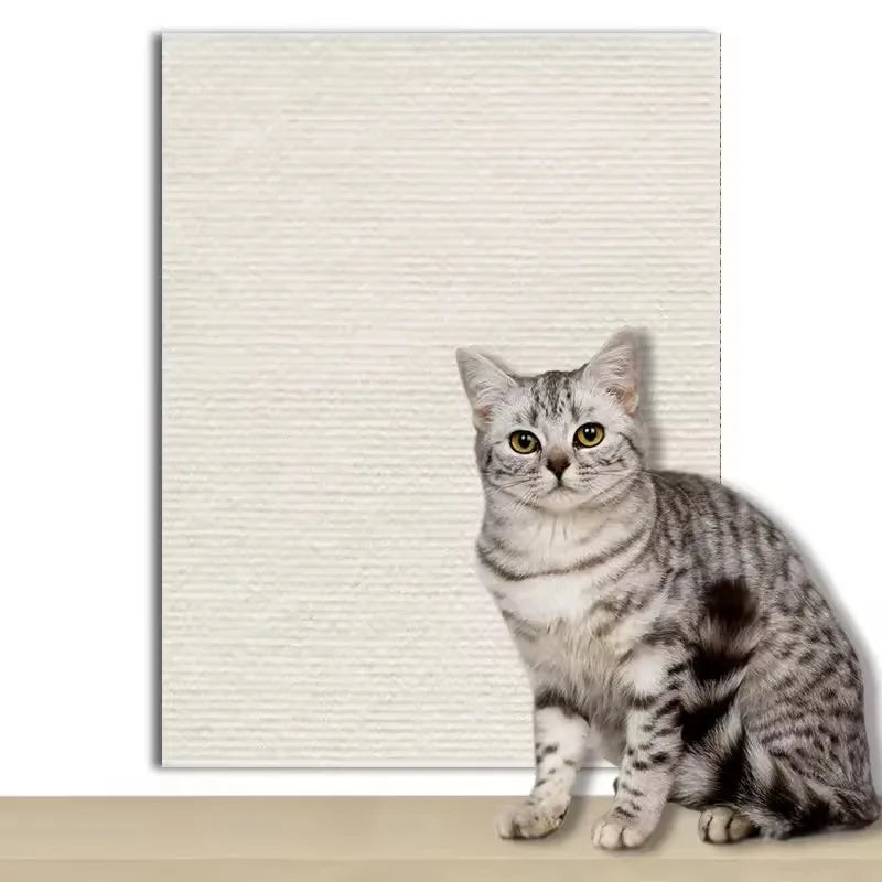 Cat Scratcher Pad Self-Adhesive Cat Scratch Mat for Furniture