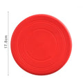Flying Disc Dog Toy – Silicone Interactive Fetch Disc