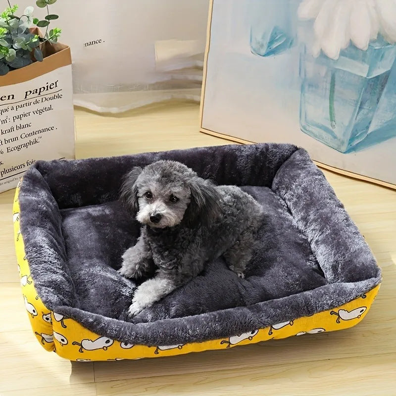 Dog Bed – Winter Pet Sofa Mat for Dogs & Cats