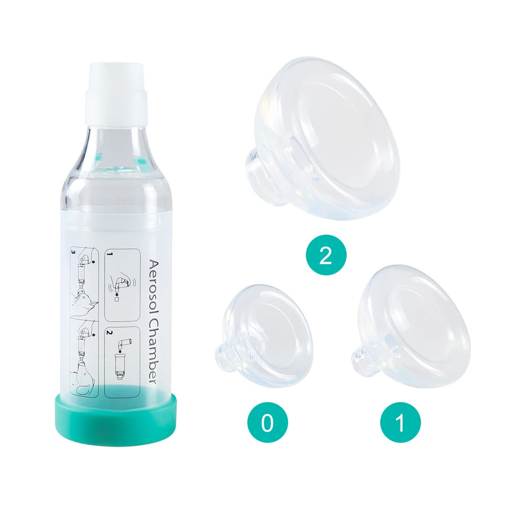 Cat Inhaler Spacer Aerosol Chamber with Silicone Masks