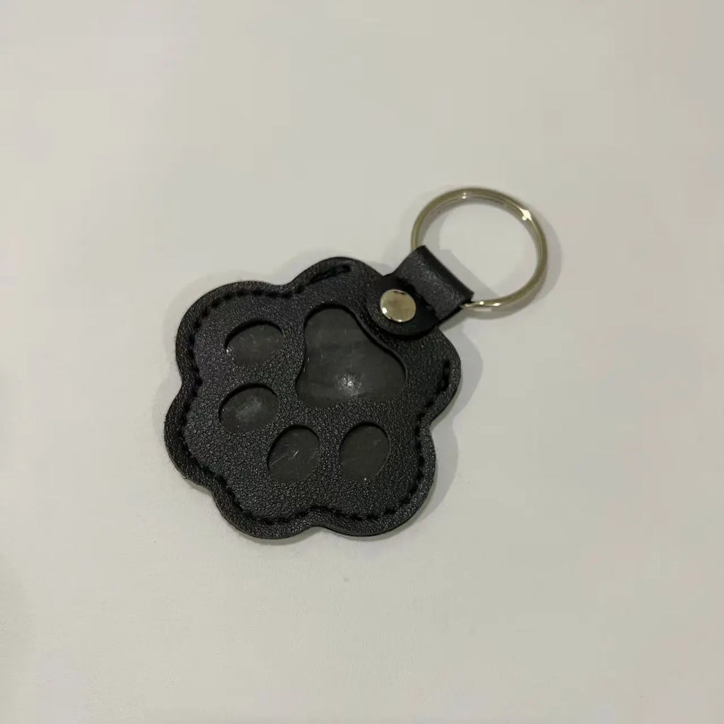 Dog Hair Keepsake Keychain – Leather