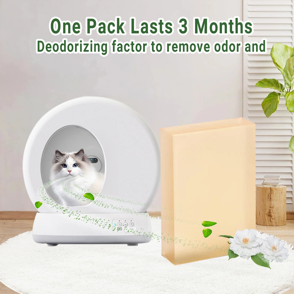 Cat Litter Deodorizer Replacement – Self-Cleaning Litter Box Accessory