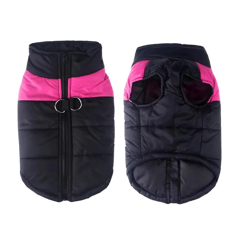 Winter Dog Coat – Waterproof Warm Jacket for Small to Large Dogs