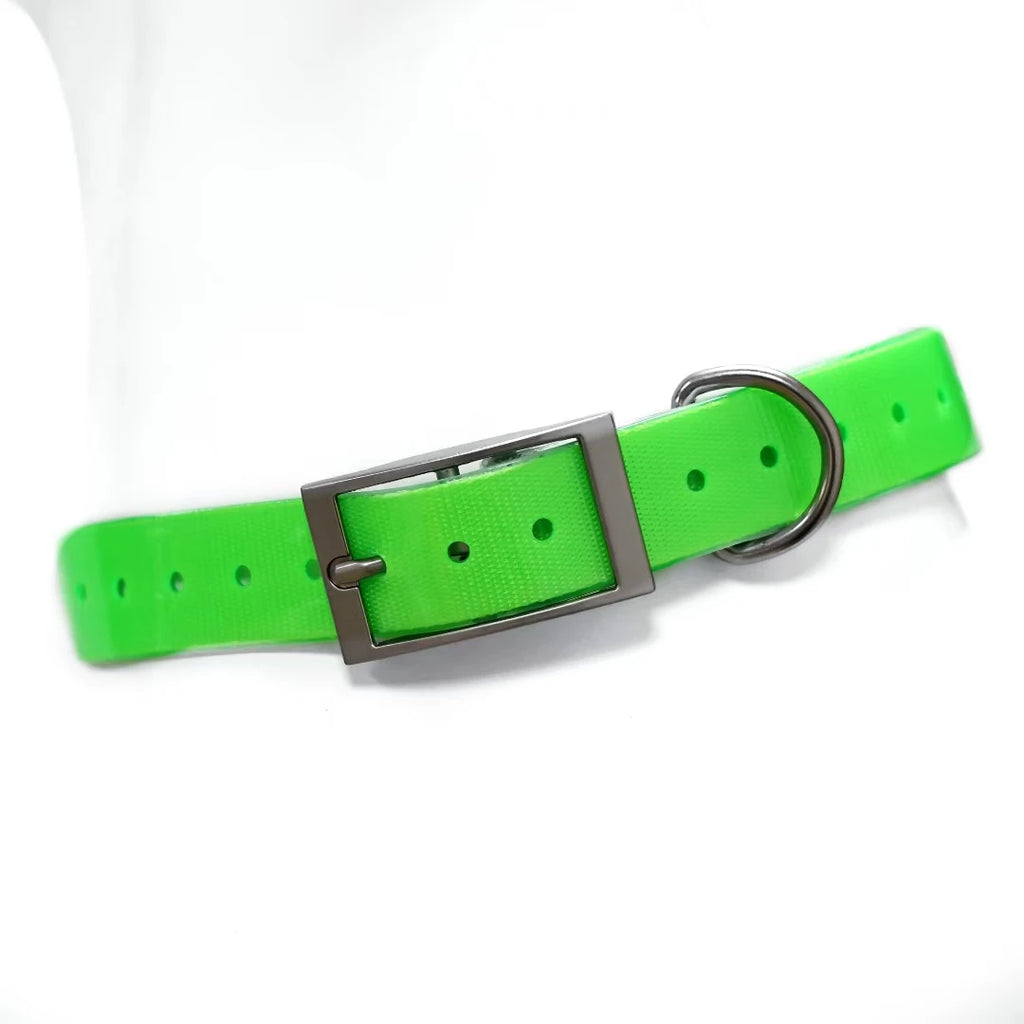Heavy Duty Dog Collar, Waterproof Adjustable TPU Collar