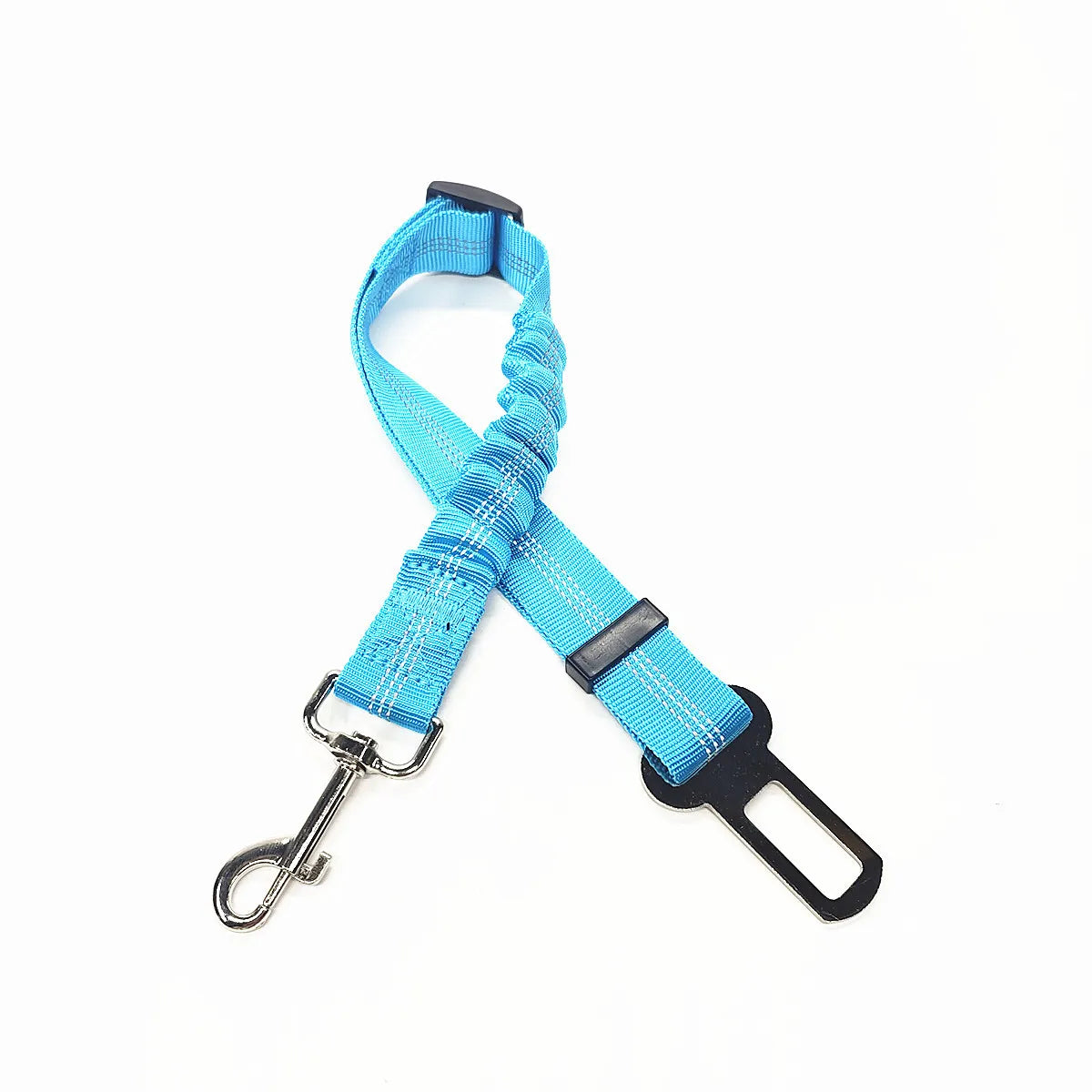 Adjustable Dog Car Seat Belt – Nylon Reflective Travel Harness
