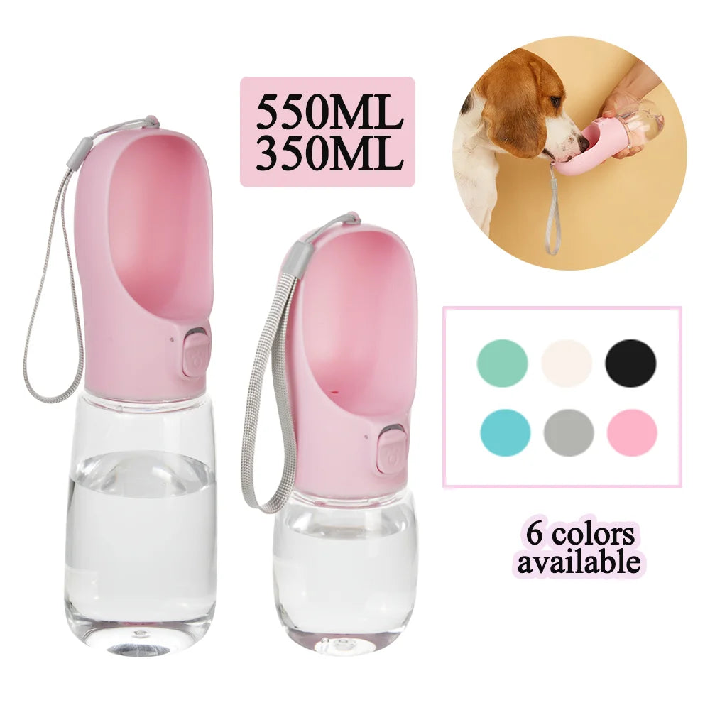 Portable Dog Water Bottle – Leakproof Travel Drinking Cup