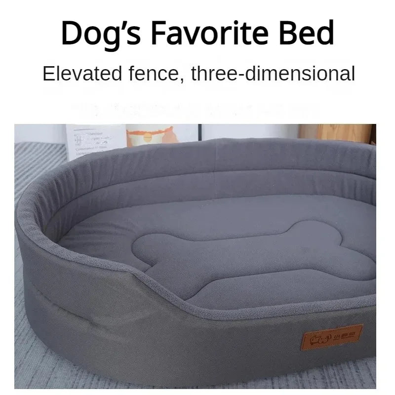 Fluffy Dog Bed – Winter Sofa Cushion for Small to Large Dogs