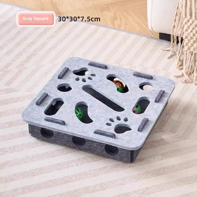 Cat Puzzle Toy Interactive Exercise Ball Toy for Indoor Cats