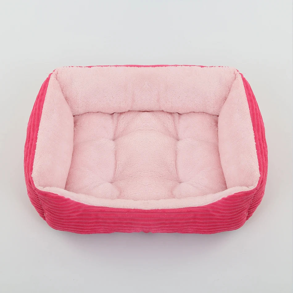 Calming Dog Bed – Plush Waterproof Sofa Bed for Small & Medium Pets